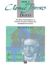 Classic Themes No. 2-Duets piano sheet music cover Thumbnail